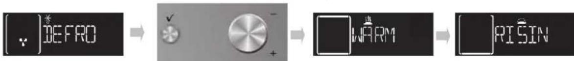 WHIRLPOOL AKZM 665/IX - SELECTING SPECIAL FUNCTIONS - 1