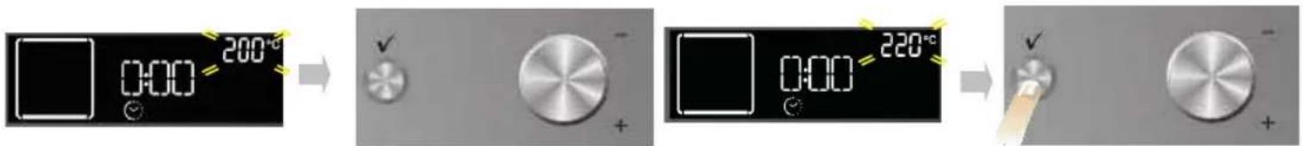 WHIRLPOOL AKZM 659/IX - SETTING THE TEMPERATURE/OUTPUT OF THE GRILL - 1