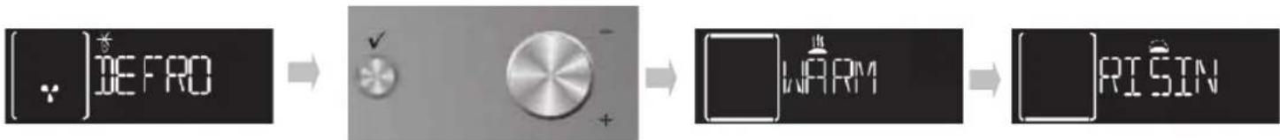 WHIRLPOOL AKZM 659/IX - SELECTING SPECIAL FUNCTIONS - 1