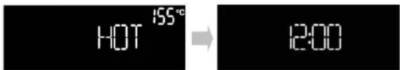 WHIRLPOOL AKZM 659/IX - INDICATION OF THE RESIDUAL HEAT INSIDE THE OVEN - 1