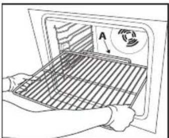 WHIRLPOOL AKZM 659/IX - INSERTING WIRE SHELVES AND OTHER ACCESSORIES IN THE OVEN - 1