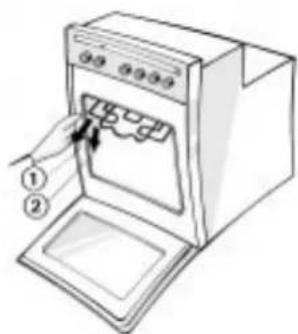 WHIRLPOOL AKZ 312/01 IX - Changing the lateral lamp (depending on model) - 2