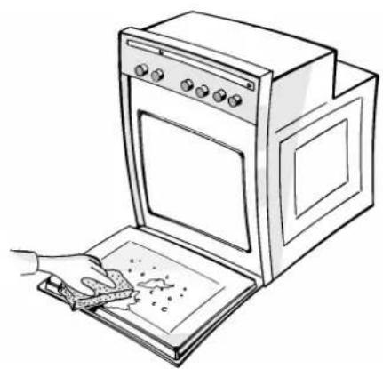 WHIRLPOOL AKP 709 NB - CLEANING THE OVEN AND ACCESSORIES - 1