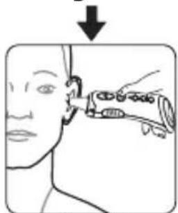 Welby 91807 - Measuring the temperature in the ear - 3