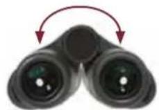 Vortex Crossfire HD 12x50 - Adjust the Interpupillary Distance - 2