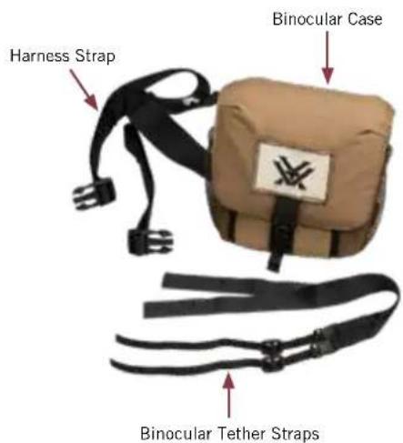 Vortex Crossfire HD 12x50 - GlassPak™ Binocular Harness - 1