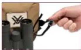 Vortex Crossfire HD 12x50 - GlassPak™ Binocular Harness - 5