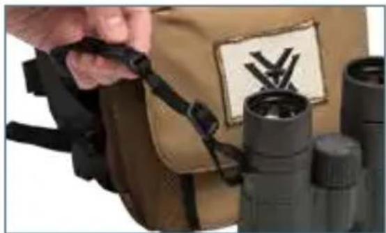 Vortex Diamondback HD 10x32 - GlassPak™ Binocular Harness (Not included with all models) - 6