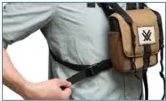 Vortex Diamondback HD 10x32 - GlassPak™ Binocular Harness (Not included with all models) - 4