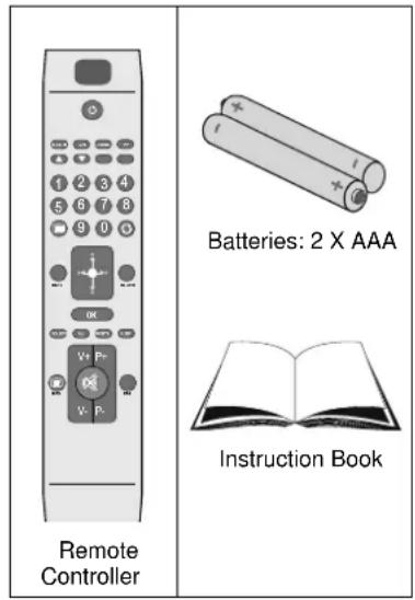 Walker WP4611LCD - Accessories - 1