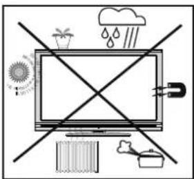 Walker WP4611LCD - Connection to a Television Distribution System (Cable TV etc.) from Tuner - 1