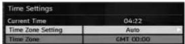 Walker WP4611LCD - Time Settings(\*\*) - 1