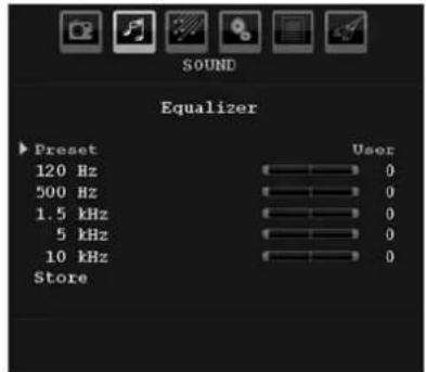 Walker WP4611LCD - Equalizer - 1