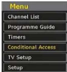 Walker WP4210IDTV - Conditional Access - 1