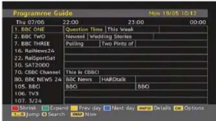 Walker WP4210IDTV - Electronic Programme Guide (EPG) - 1