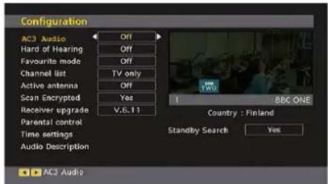 Walker WP4210IDTV - Configuration - 1