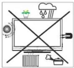 Walker WP4210IDTV - Warning - 1