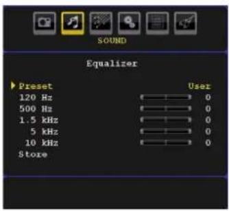 Walker WP4210IDTV - Equalizer - 1