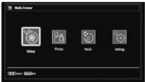 Walker WP4011LCD - Media Playback Using Media Browser - 1