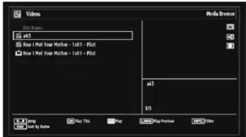 Walker WP4011LCD - Media Playback Using Media Browser - 3