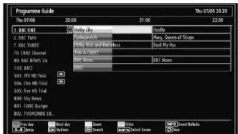 Walker WP4011LCD - Viewing Electronic Programme Guide (EPG) - 3