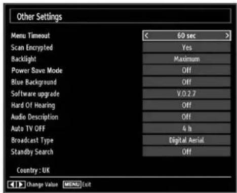 Walker WP4011LCD - Configuring Other Settings - 1