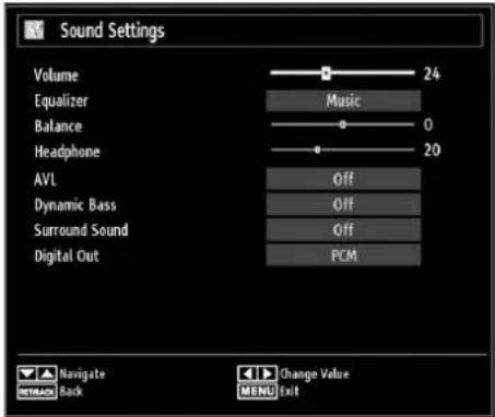 Walker WP4011LCD - Configuring Sound Settings - 1