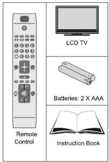 Walker WP4011LCD - Package Contents - 1