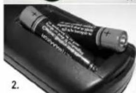 Walker WP32NBLED - Inserting Batteries - 3