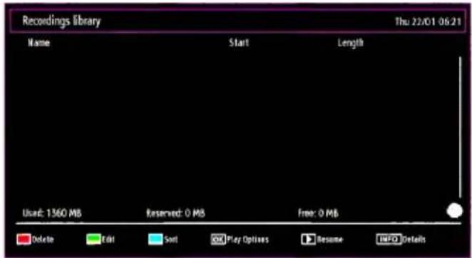 Walker WP32NBLED - Watching Recorded Programmes - 1