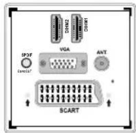 Walker WP32NBLED - Connecting to a DVD Player - 3