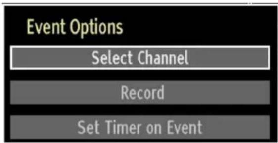 Walker WP32NBLED - Programme Options - 1