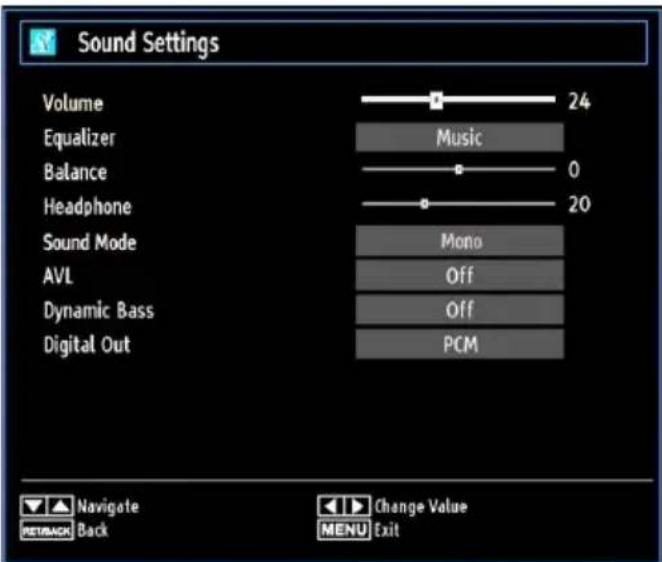 Walker WP32NBLED - Configuring Sound Settings - 1