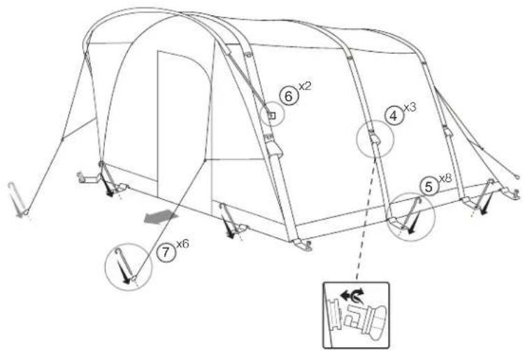 Vango Odyssey Air 500 Villa - 4
