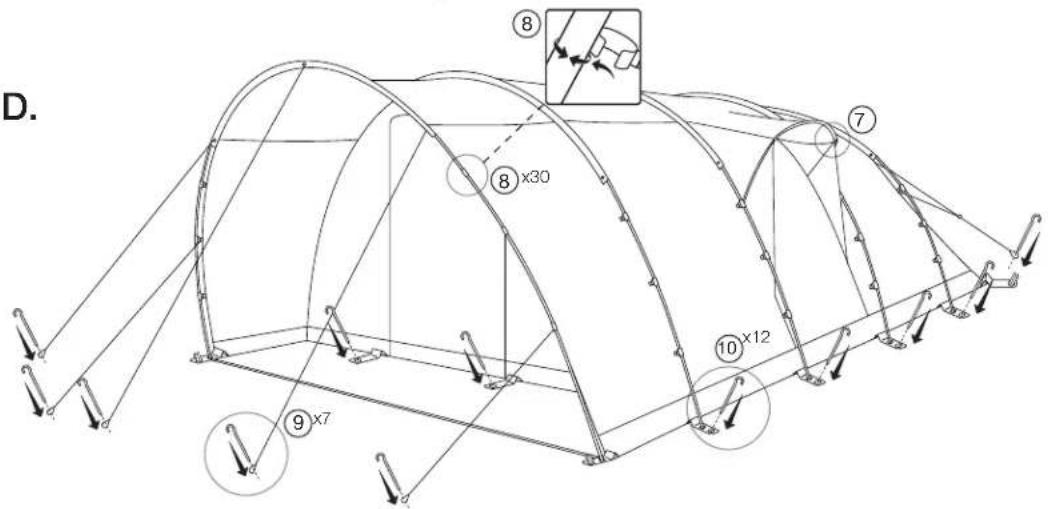 Vango Langley 600XL - LANGLEY 400XL/600XL - 7