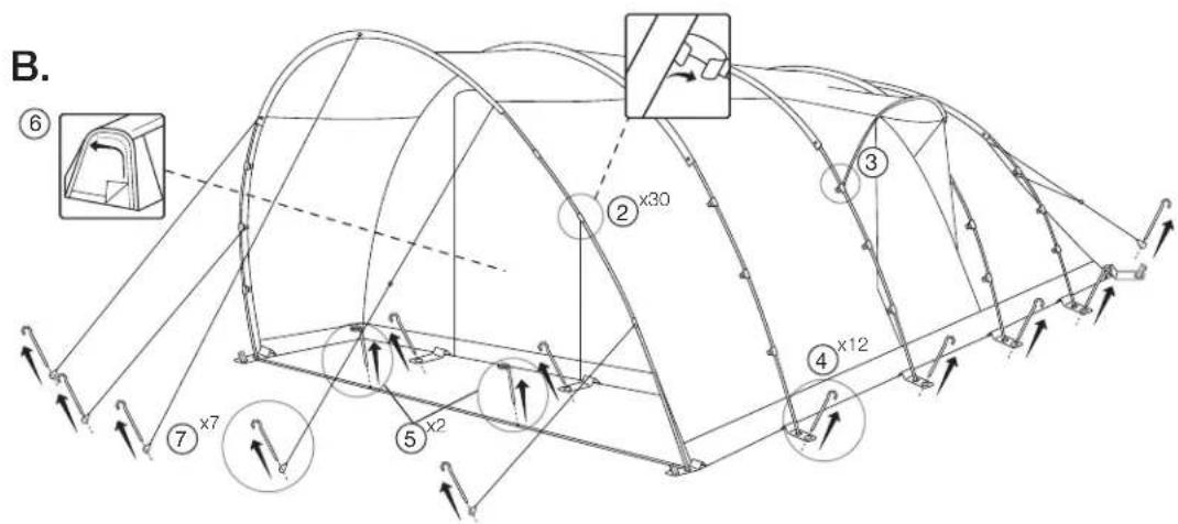 Vango Langley 600XL - LANGLEY 400XL/600XL - 16
