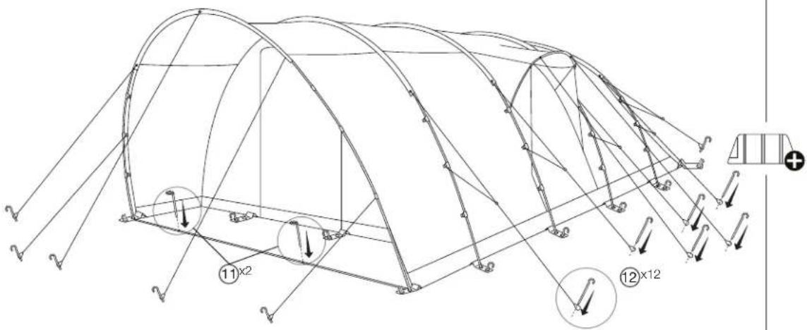 Vango Langley 600XL - LANGLEY 400XL/600XL - 9