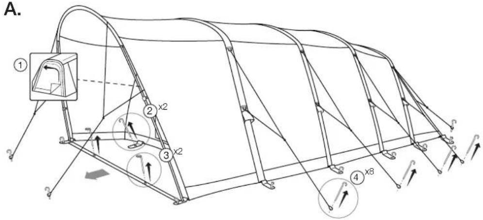Vango Capri Air 500XL - 12