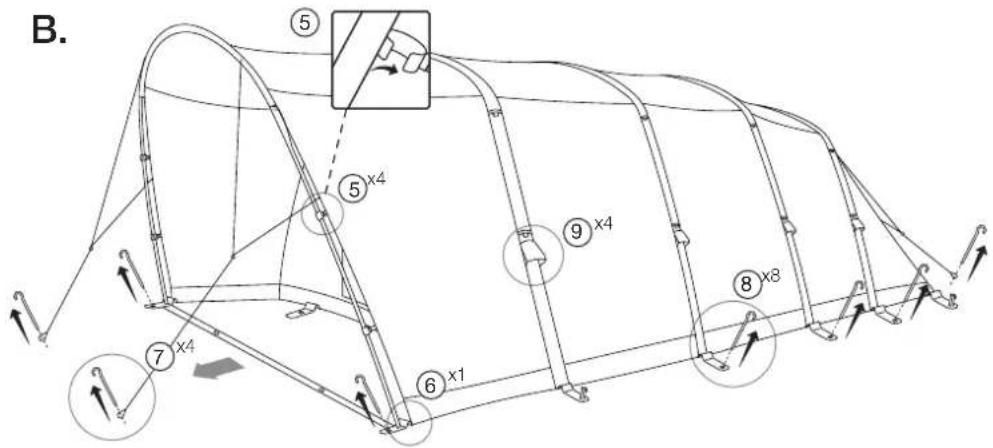 Vango Capri Air 500XL - 13