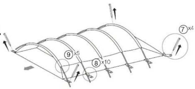 Vango Avington 500XL - TAKING DOWN & PACKING - 5