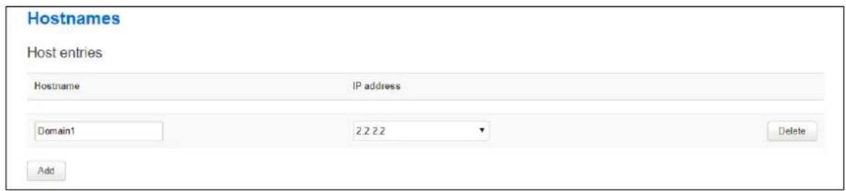 Virtual Access GW3300 - Configuring PTR records using the web interface - 2