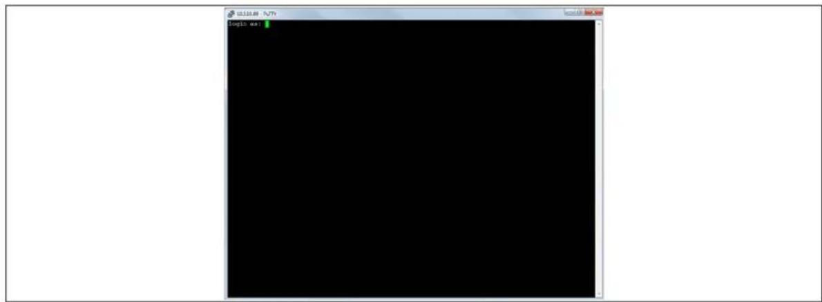 Virtual Access GW3300 - Accessing the router over Ethernet using an SSH client - 2