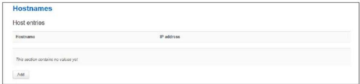 Virtual Access GW3300 - Configuring PTR records using the web interface - 1