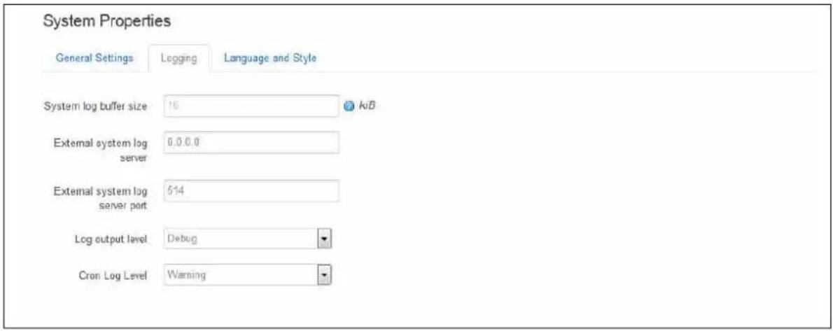 Virtual Access GW3300 - Logging - 1