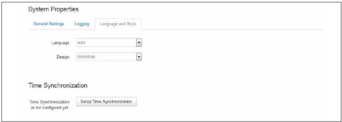 Virtual Access GW3300 - Language and style - 1