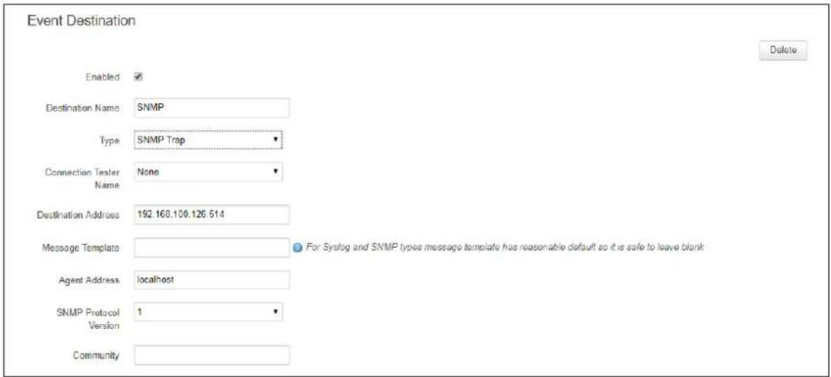 Virtual Access GW3300 - SNMP target - 1