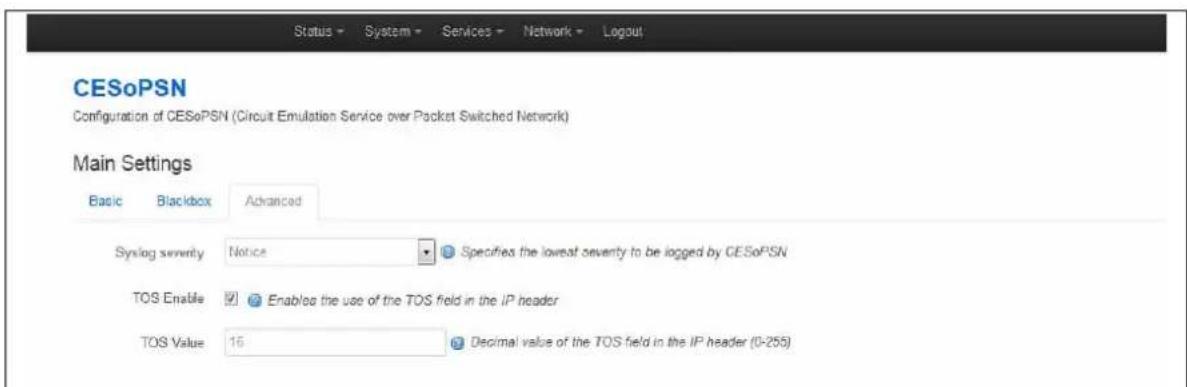 Virtual Access GW3300 - Configuring main settings using the web interface - 3