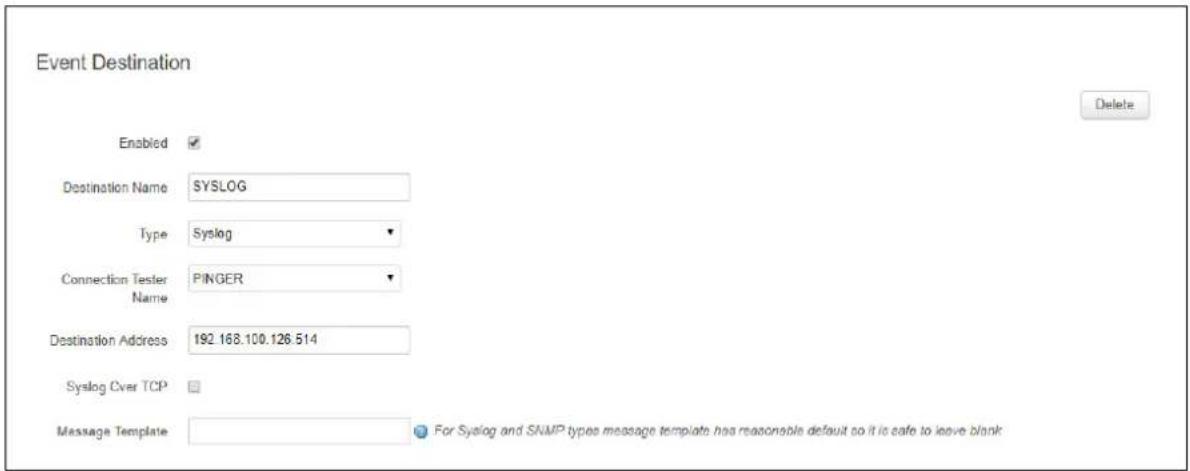 Virtual Access GW3300 - Syslog target - 1