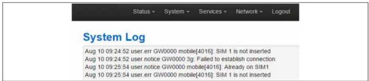 Virtual Access GW3300 - Monitoring SMS - 1