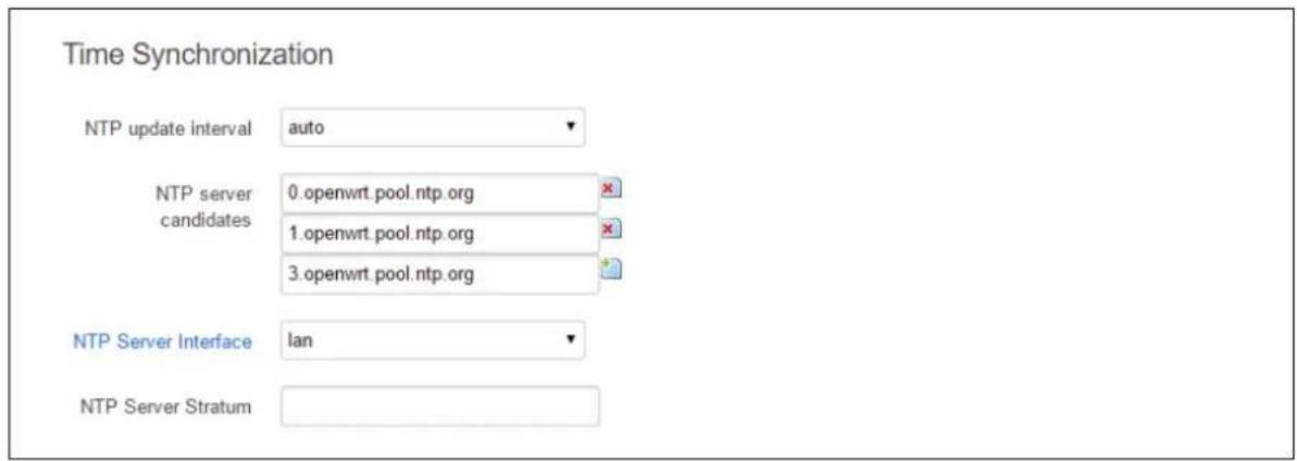 Virtual Access GW3300 - Time synchronization - 1